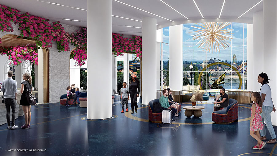 Universal Orlando Resort comparte nuevos detalles sobre Universal Helios Grand Hotel