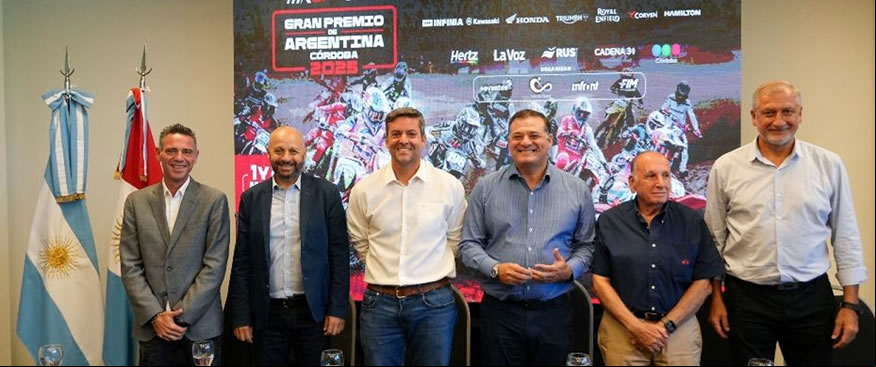 Córdoba será sede del Mundial de Motocross de la FIM