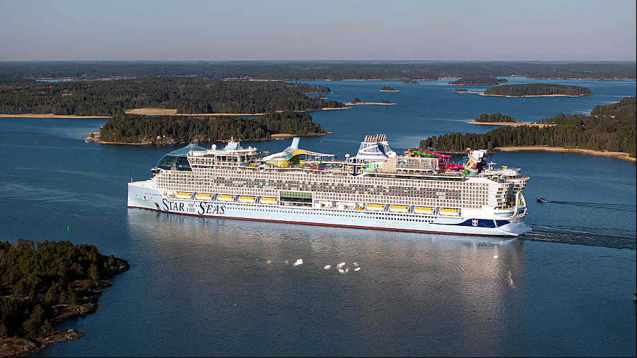 Star of The Seas traza su primer rumbo en el mar