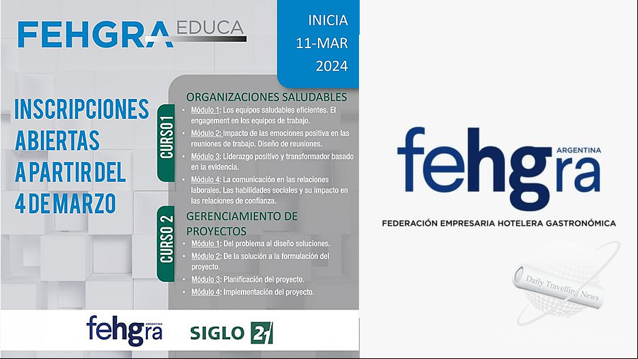 -FEHGRA comienza a dictar sus cursos de capacitación 2024-