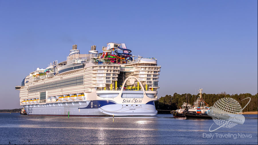 -Star of The Seas traza su primer rumbo en el mar-