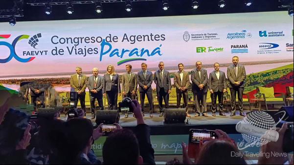 Con gran convocatoria se inauguró en Paraná el 50º Congreso de Agentes de Viajes y Turismo