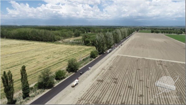 En Mendoza trabajan en rutas y caminos con  a zonas turísticas y productivas