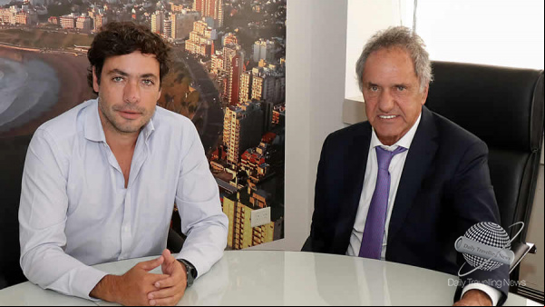 Scioli se reunió con el Intendente de Pinamar