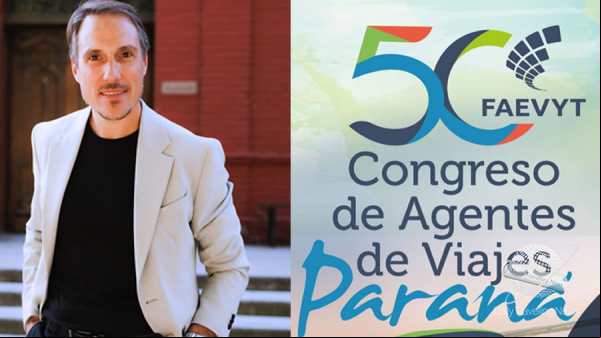Jonatan Loidi llega al 50º Congreso de Agentes de Viajes con una conferencia magistral