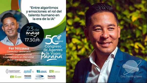 Tecnología y experiencia humana: Fer Niizawa en el Congreso de Agentes de Viajes