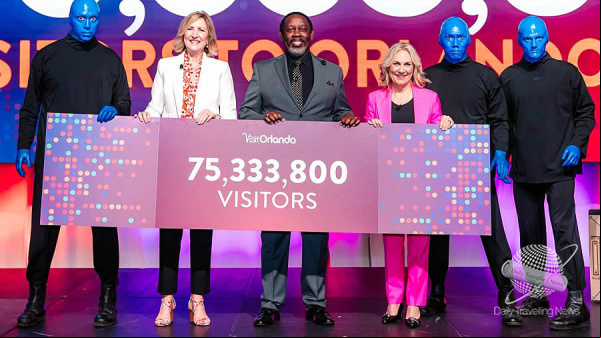 Orlando recibió 75.3 millones de visitantes en 2024