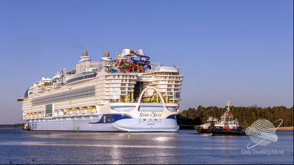 Star of The Seas traza su primer rumbo en el mar