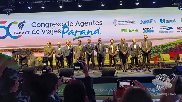 Con gran convocatoria se inauguró en Paraná el 50º Congreso de Agentes de Viajes y Turismo